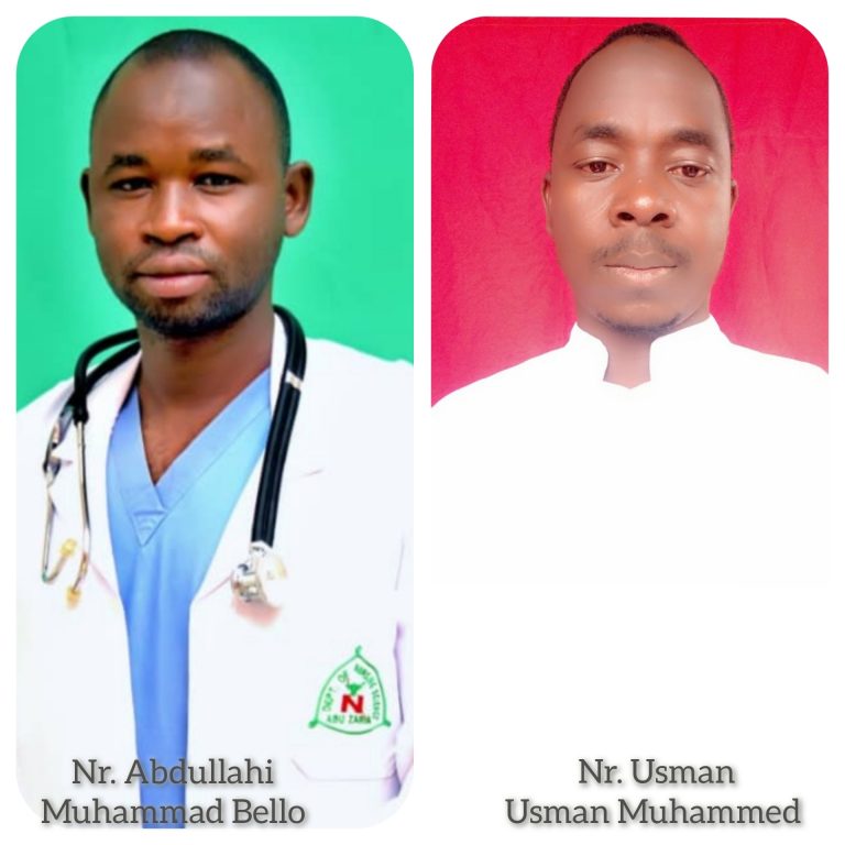 Read more about the article ABU Zaria Graduates two First-class Nurses